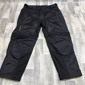 ✅FirstGear Hypertex Motorcycle Overpants Mens 42S Protective Pads Waterproof